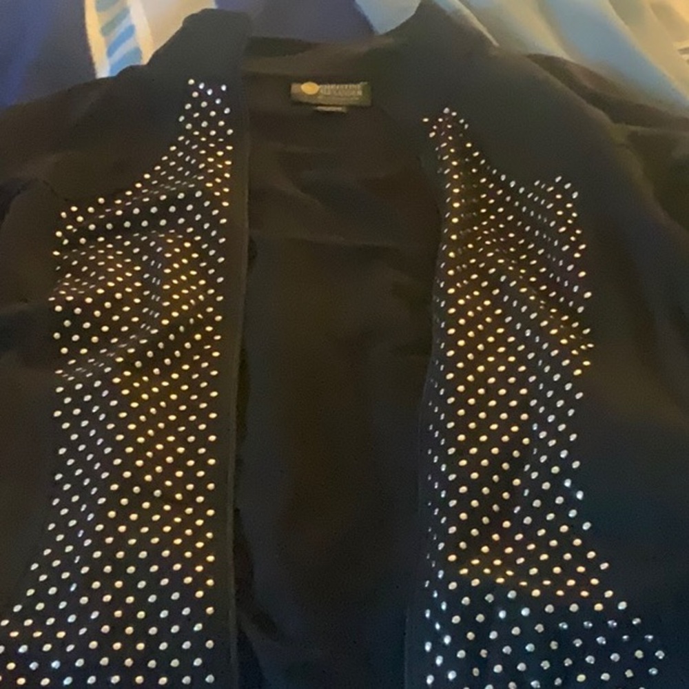 Outstanding Chris Alexander jacket sequined front and back very fancy